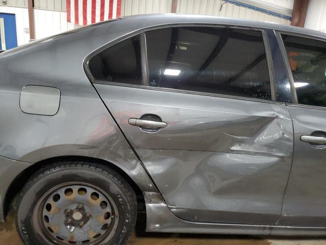 3VWDP7AJXCM117113 - 2012 VOLKSWAGEN JETTA SE CHARCOAL photo 10