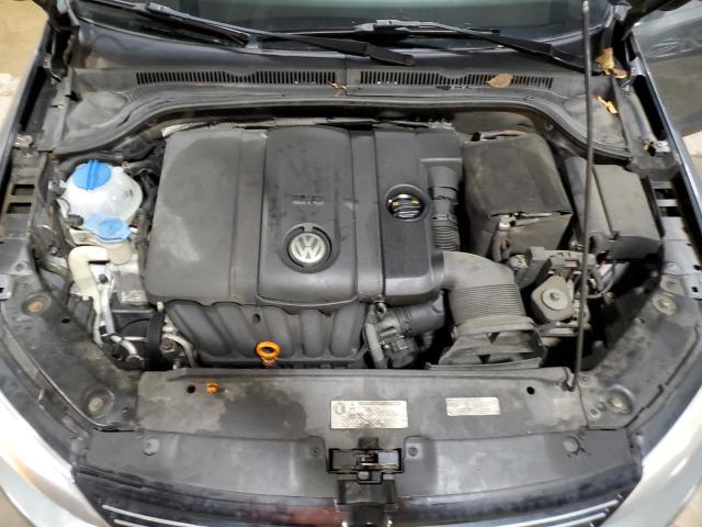 3VWDP7AJXCM117113 - 2012 VOLKSWAGEN JETTA SE CHARCOAL photo 11