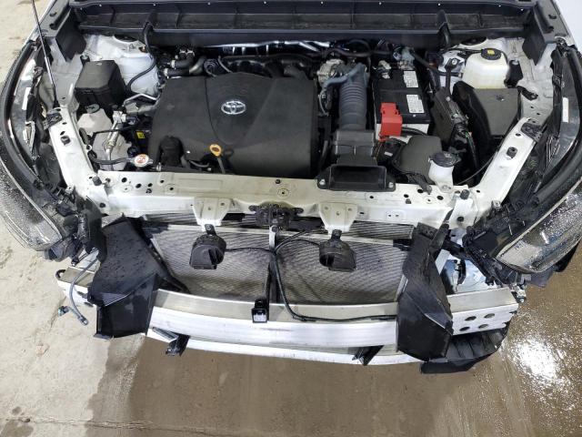 5TDGZRBH3NS581445 - 2022 TOYOTA HIGHLANDER XLE WHITE photo 12