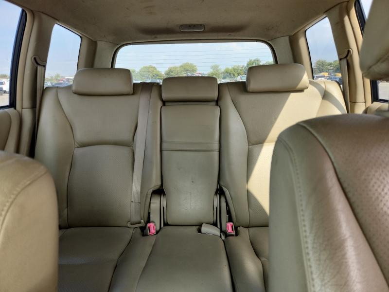 JTEGD21A660153265 - 2006 TOYOTA HIGHLANDER TAN photo 10
