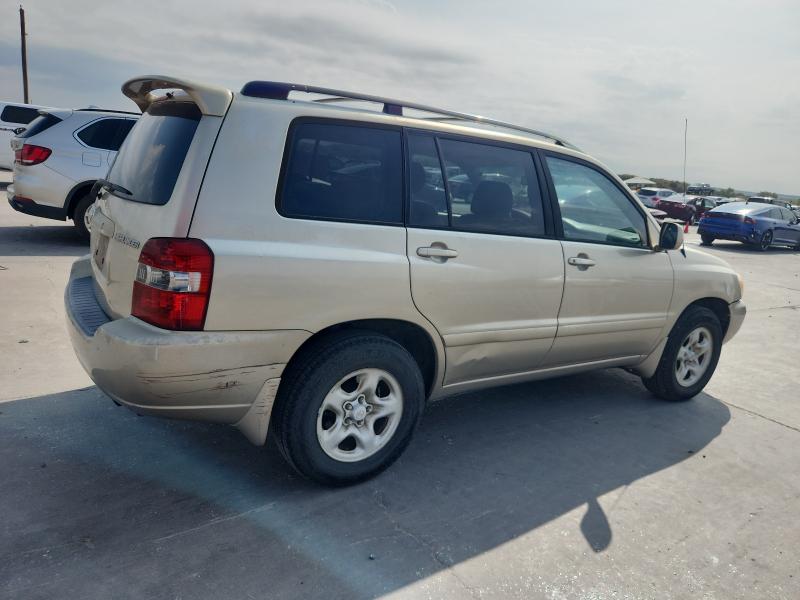JTEGD21A660153265 - 2006 TOYOTA HIGHLANDER TAN photo 3