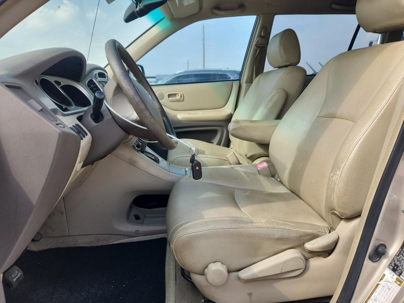 JTEGD21A660153265 - 2006 TOYOTA HIGHLANDER TAN photo 7