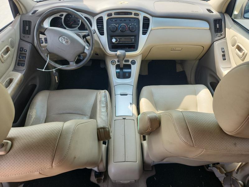 JTEGD21A660153265 - 2006 TOYOTA HIGHLANDER TAN photo 8