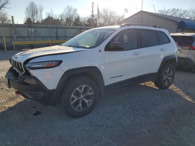 1C4PJMBS2GW334801 - 2016 JEEP CHEROKEE TRAILHAWK WHITE photo 1