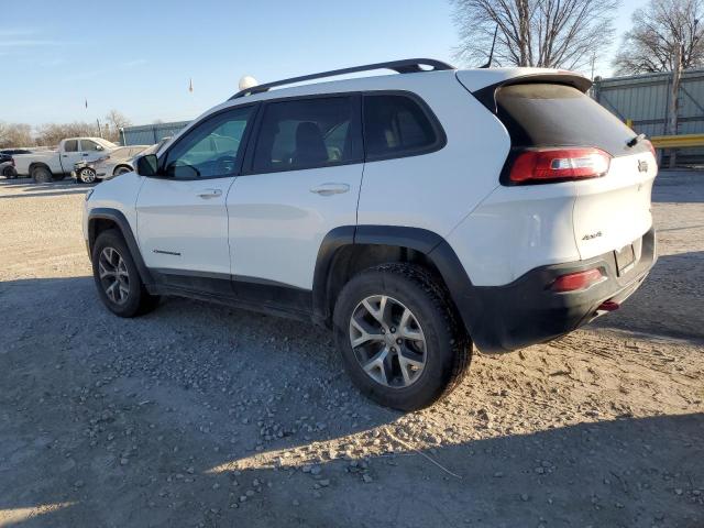 1C4PJMBS2GW334801 - 2016 JEEP CHEROKEE TRAILHAWK WHITE photo 2