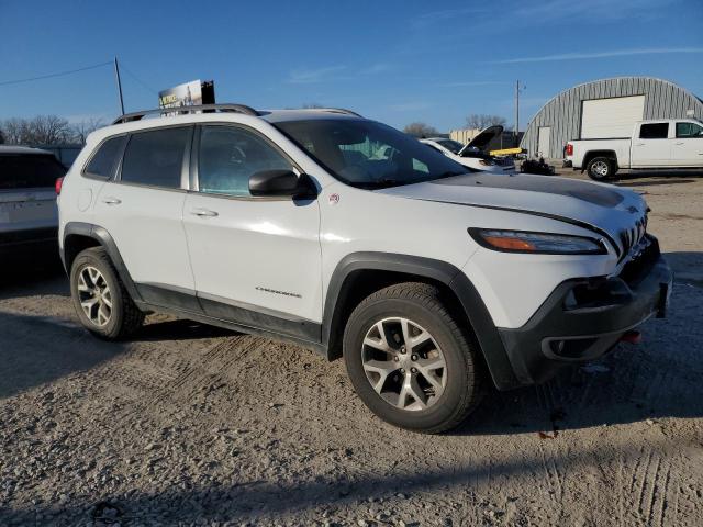 1C4PJMBS2GW334801 - 2016 JEEP CHEROKEE TRAILHAWK WHITE photo 4