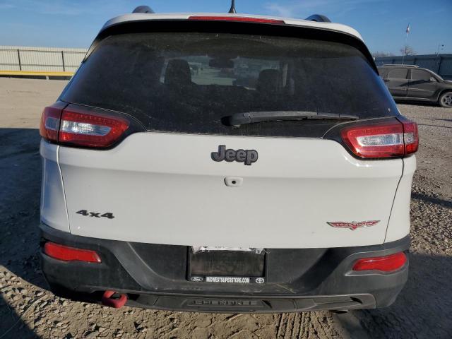 1C4PJMBS2GW334801 - 2016 JEEP CHEROKEE TRAILHAWK WHITE photo 6