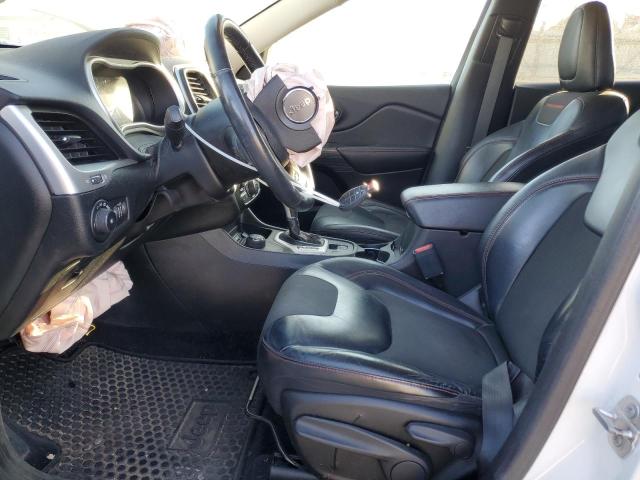 1C4PJMBS2GW334801 - 2016 JEEP CHEROKEE TRAILHAWK WHITE photo 7