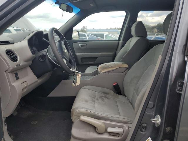 5FNYF4H20AB014742 - 2010 HONDA PILOT LX 灰色 照片 7