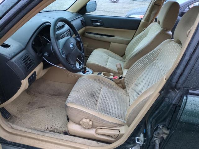 JF1SG65614H704032 - 2004 SUBARU FORESTER 2.5XS მწვანე ფოტო 7