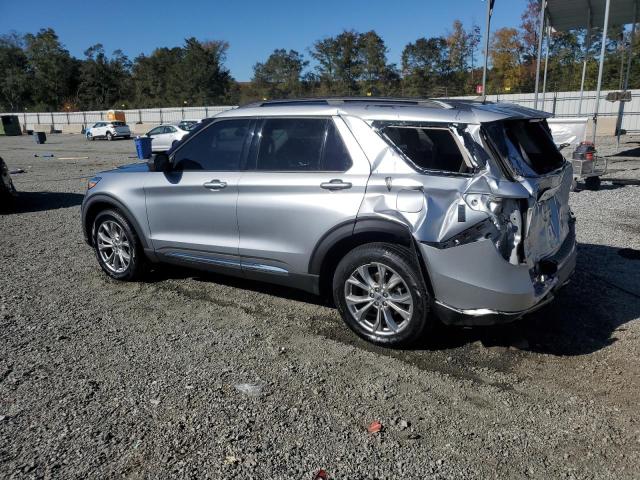 1FMSK7DHXMGA48612 - 2021 FORD EXPLORER XLT Srebrny zdjęcie 2
