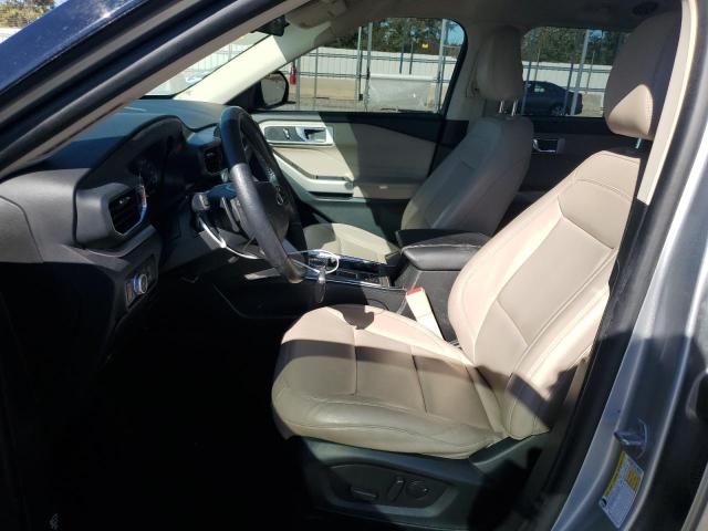 1FMSK7DHXMGA48612 - 2021 FORD EXPLORER XLT Srebrny zdjęcie 7