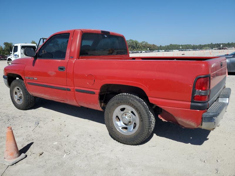 1B7HC16Y2XS127165 - 1999 DODGE RAM 1500 RED photo 2