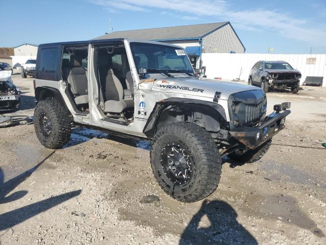 1J4GA391X7L110081 - 2007 JEEP WRANGLER X ვერცხლისფერი ფოტო 4