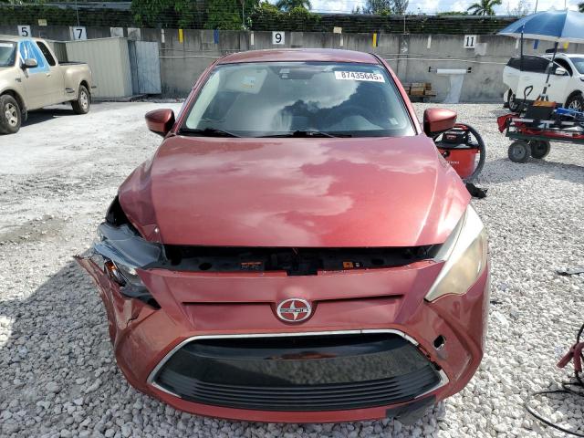 3MYDLBZV3GY135218 - 2016 TOYOTA SCION IA RED photo 5
