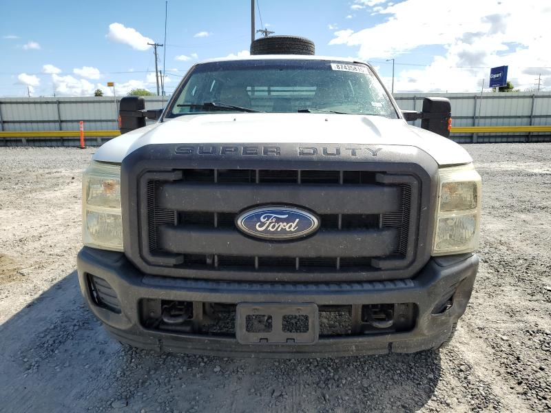 1FT7W2BT9BEA79240 - 2011 FORD F250 SUPER DUTY WHITE photo 5