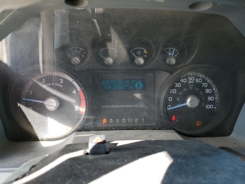 1FT7W2BT9BEA79240 - 2011 FORD F250 SUPER DUTY WHITE photo 9