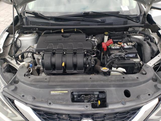 3N1AB7AP0KY414023 - 2019 NISSAN SENTRA S Gümüş fotoğraf 11