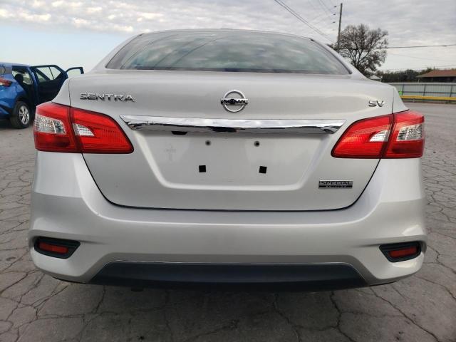 3N1AB7AP0KY414023 - 2019 NISSAN SENTRA S Gümüş fotoğraf 6