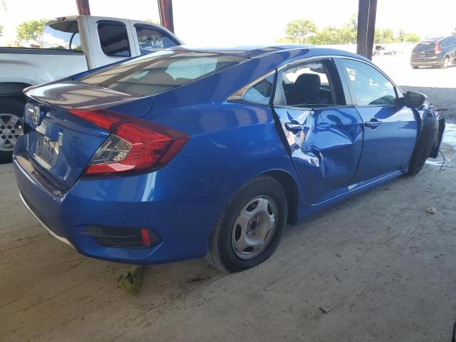 19XFC2F61KE031972 - 2019 HONDA CIVIC LX BLUE photo 3