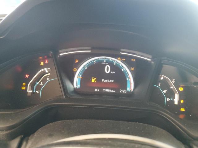 19XFC2F61KE031972 - 2019 HONDA CIVIC LX BLUE photo 9