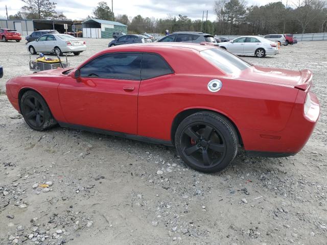 2C3CDYAG0DH628903 - 2013 DODGE CHALLENGER SXT RED photo 2