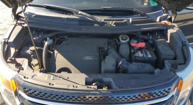 1FM5K7F84EGA47807 - 2014 FORD EXPLORER LIMITED შავი ფოტო 12