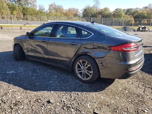 3FA6P0CD5KR141580 - 2019 FORD FUSION SEL Сұр фото 2