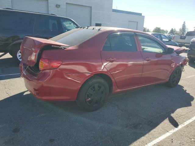 1NXBU40E59Z005289 - 2009 TOYOTA COROLLA BASE Կարմիր լուսանկար 3
