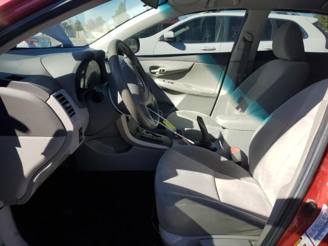 1NXBU40E59Z005289 - 2009 TOYOTA COROLLA BASE Կարմիր լուսանկար 7