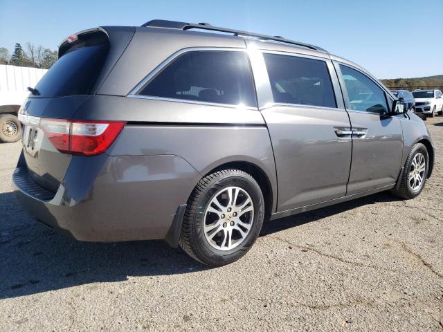 5FNRL5H49CB134353 - 2012 HONDA ODYSSEY EX رمادي صورة 3