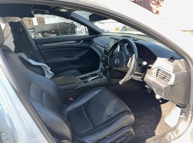 1HGCV1F32KA176035 - 2019 HONDA ACCORD SPORT Weiß Foto 5