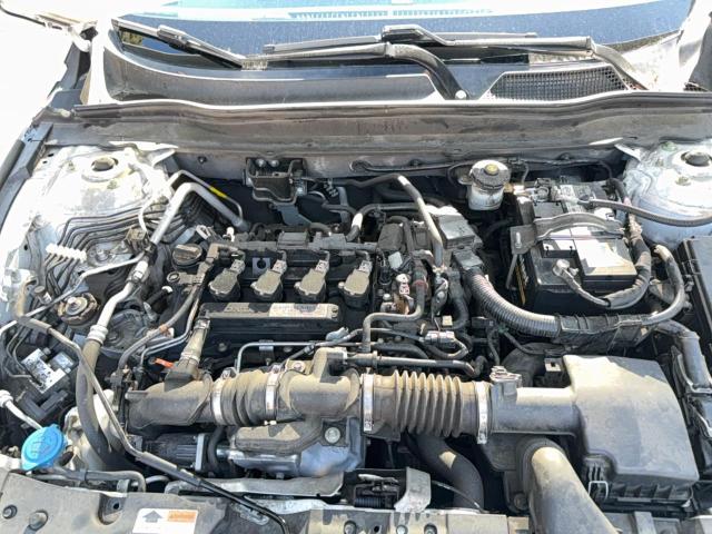 1HGCV1F32KA176035 - 2019 HONDA ACCORD SPORT Weiß Foto 7