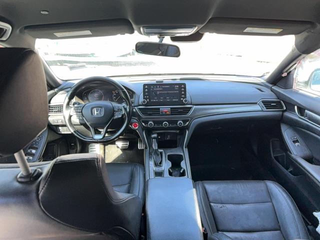 1HGCV1F32KA176035 - 2019 HONDA ACCORD SPORT Weiß Foto 9