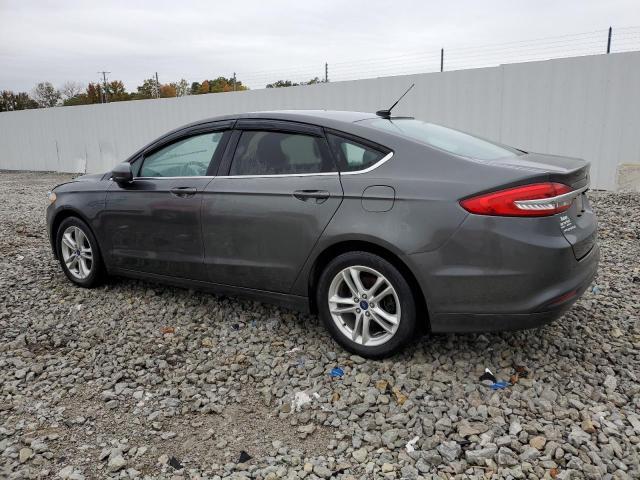 3FA6P0HD0JR125861 - 2018 FORD FUSION SE CHARCOAL photo 2