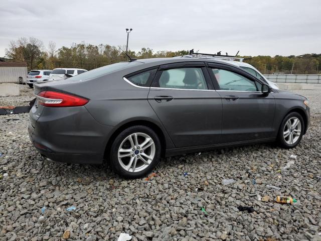 3FA6P0HD0JR125861 - 2018 FORD FUSION SE CHARCOAL photo 3