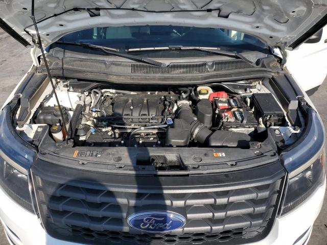 1FM5K8ARXHGD06715 - 2017 FORD EXPLORER POLICE INTERCEPTOR 白色 照片 11