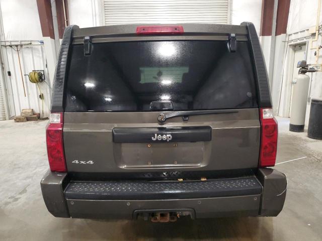 1J8HG48N56C228758 - 2006 JEEP COMMANDER BROWN photo 6