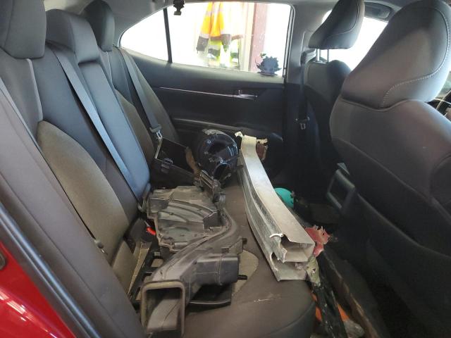 4T1R11AK0NU647276 - 2022 TOYOTA CAMRY LE BURGUNDY photo 10