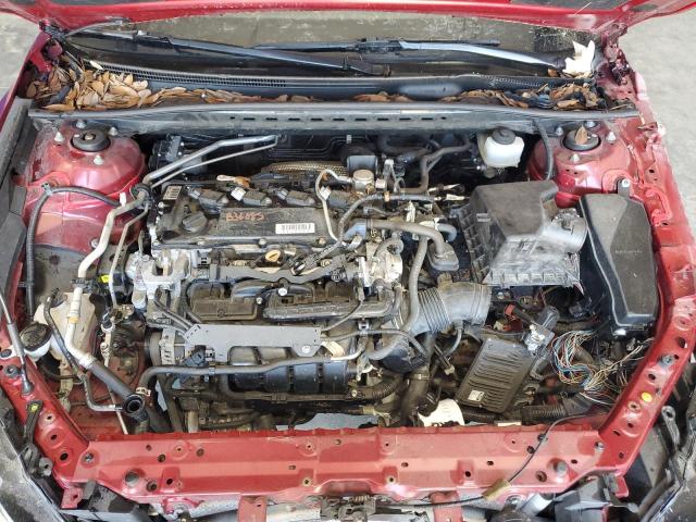 4T1R11AK0NU647276 - 2022 TOYOTA CAMRY LE BURGUNDY photo 11