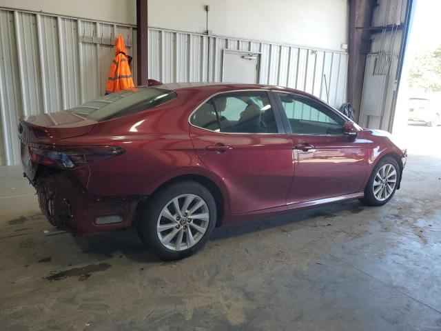 4T1R11AK0NU647276 - 2022 TOYOTA CAMRY LE BURGUNDY photo 3