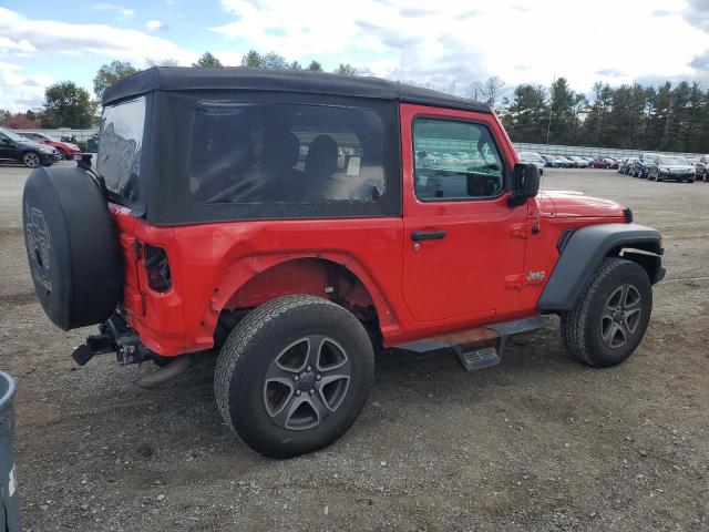 1C4GJXAN1KW510226 - 2019 JEEP WRANGLER SPORT RED photo 3