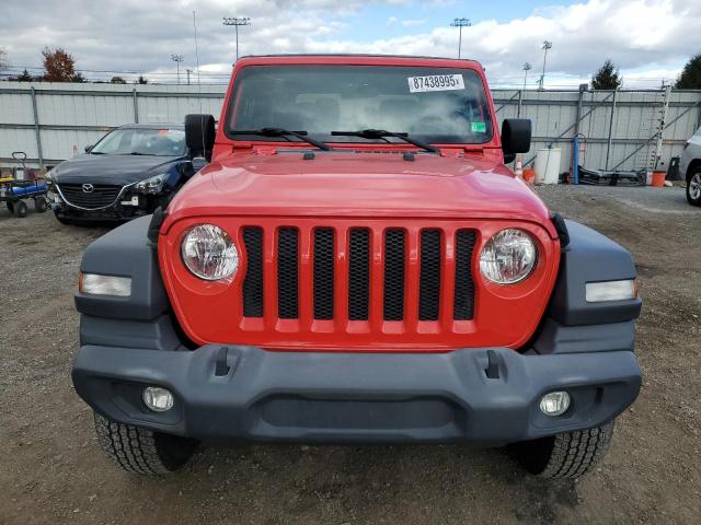 1C4GJXAN1KW510226 - 2019 JEEP WRANGLER SPORT RED photo 5