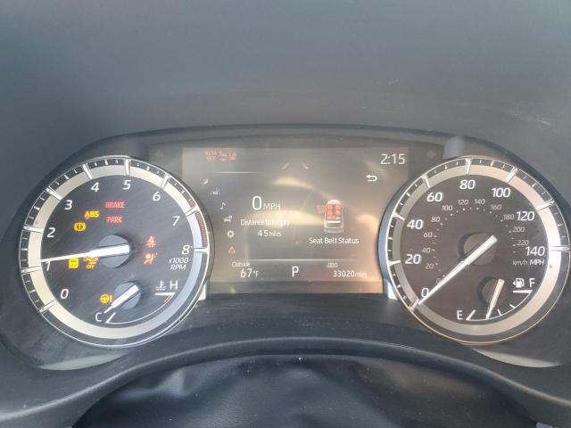 5TDGZRAH8NS142260 - 2022 TOYOTA HIGHLANDER XLE SILVER photo 9