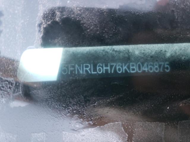 5FNRL6H76KB046875 - 2019 HONDA ODYSSEY EXL GRAY photo 13