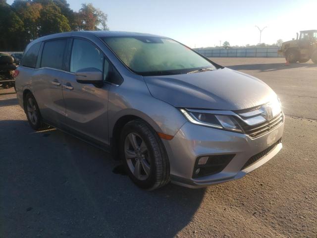 5FNRL6H76KB046875 - 2019 HONDA ODYSSEY EXL GRAY photo 4