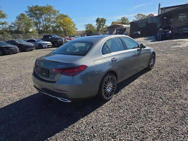 W1KAF4HB1SR252859 - 2025 MERCEDES-BENZ C 300 4MATIC GRAY photo 4