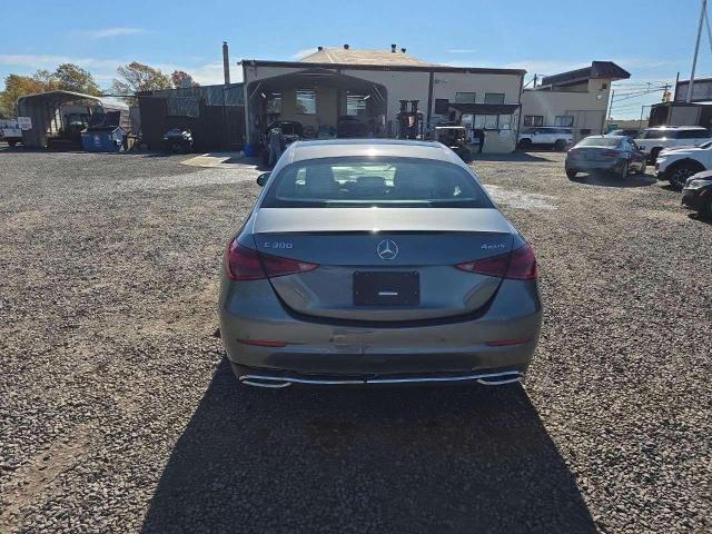 W1KAF4HB1SR252859 - 2025 MERCEDES-BENZ C 300 4MATIC GRAY photo 6