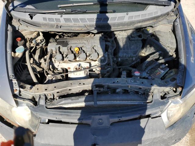1HGFA16566L039815 - 2006 HONDA CIVIC LX GRAY photo 11