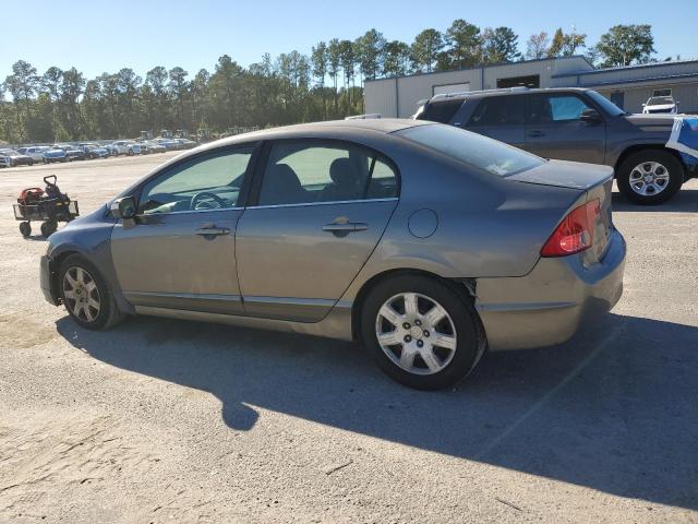 1HGFA16566L039815 - 2006 HONDA CIVIC LX GRAY photo 2